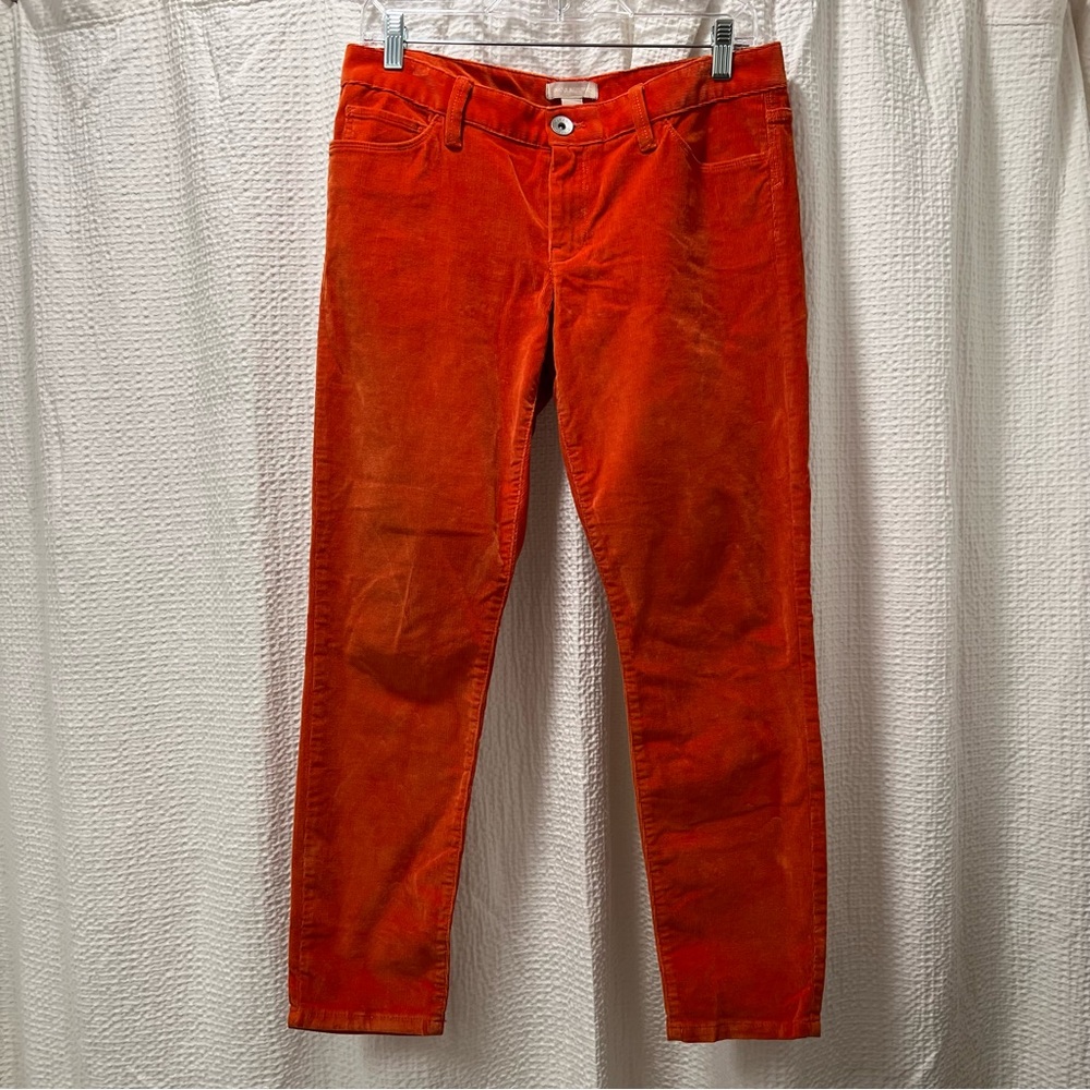 Banana Republic Orange Cropped Jeans